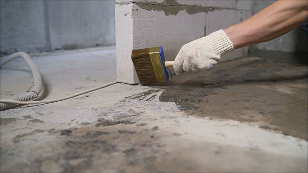 SJ Waterproofing Pros Interior Drainage System coverage map for Bayville, NJ and surrounding area